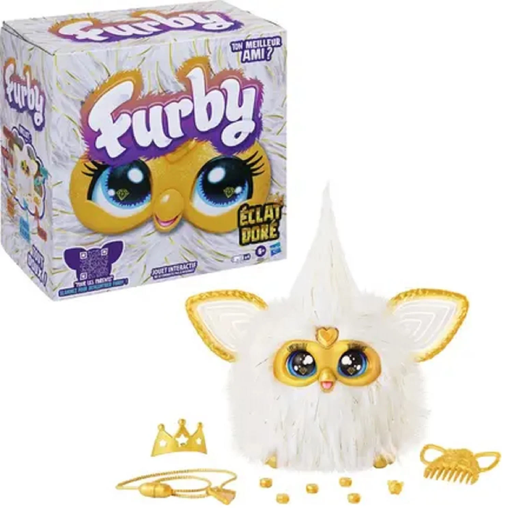 [5010996334329] HASBRO Furby Brilho Dourado peluche interativa, a unidade