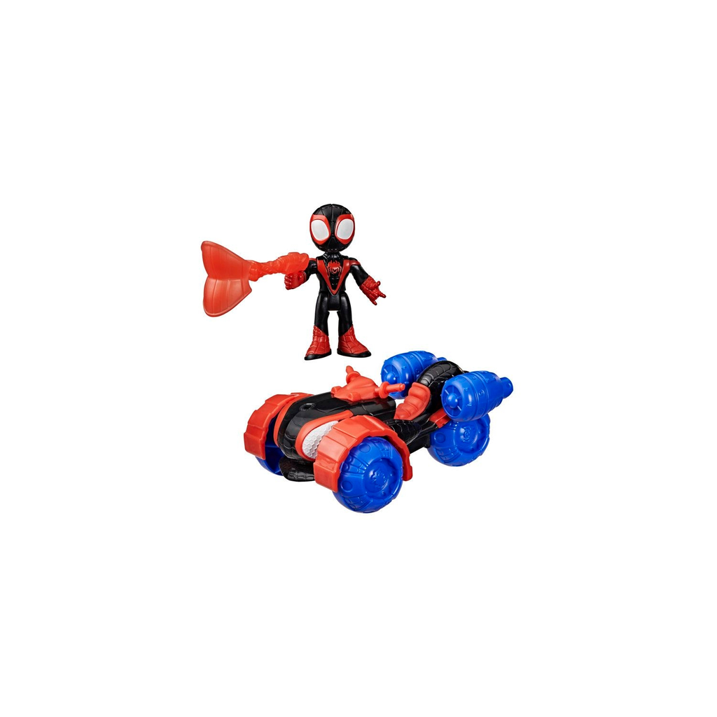 HASBRO Spidey Techno-Quad Vehicle and Miles Morales Figure 7.5cm