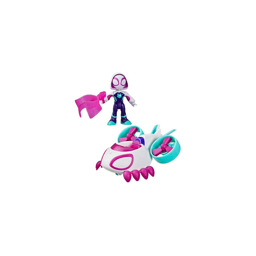 [5010996345646] HASBRO Ghost-Spider Copter Vehicle with 7.5cm Figure and Accessory