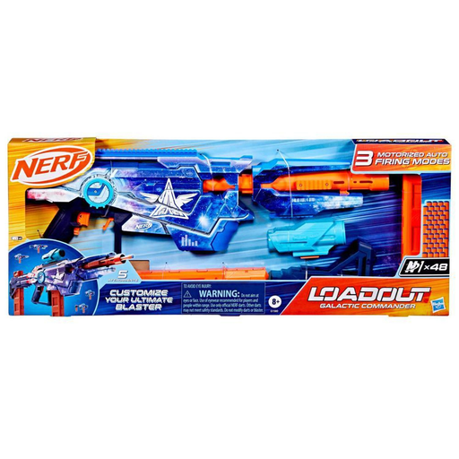 [5010996347091] HASBRO Pistola Nerf Loadout Galactic Commander l'unité