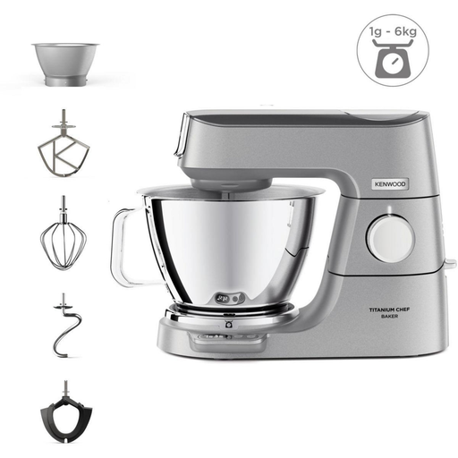 [5011423004525] KENWOOD Robot de cocina KVC85.009SI Titanium Chef Baker