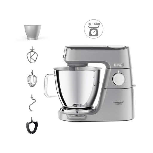 [5011423004532] KENWOOD Stand Mixer Titanium Chef Baker Xl Kvl85.009si Silver
