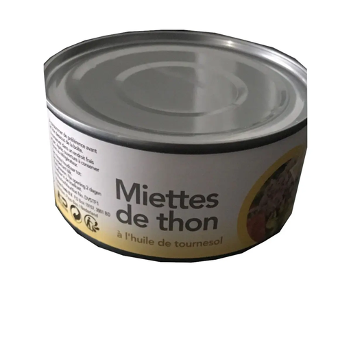 [5016599009336] Miettes de thon à l'huile de tournesol 160 g