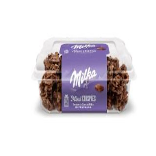 [5025183078979] MILKA Mini crispies Copos de maíz con chocolate con leche 154 g