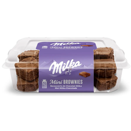 [5025183078986] MILKA Mini brownies with Alpine milk chocolate 196 g
