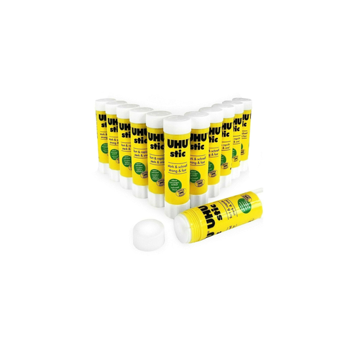 [5051395250209] UHU Bâtons De Colle Blanche 12 x 21 g