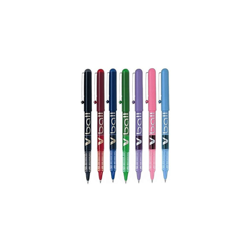 [5055747152746] PILOT 7 V-ball 05 Fine Point Rollerball Pens Assortment