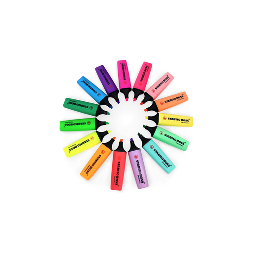 [5056225223552] STABILO Boss Original Highlighters 15 pack