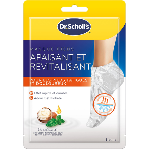 [5056585804095] SCHOLL Masque pied apaisant et revitalisant 1 paire