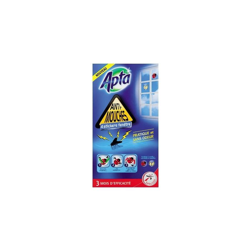 [3250391667826] APTA Anti-Fly Stickers x4