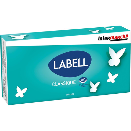 [3250391675517] LABELL White Tissues 2-Ply 110 Tissues