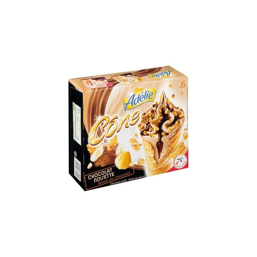 [3250391676262] ADELIE Conos Chocolate Avellana 660 g