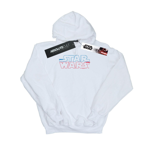 [5059308847652] STAR WARS Boys' Hooded Sweatshirt White