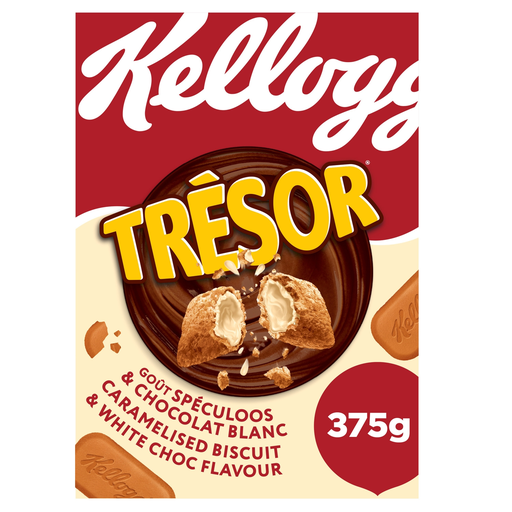 [5059319039138] KELLOGG'S Trésor Cereais sabor speculoos e chocolate branco 375g