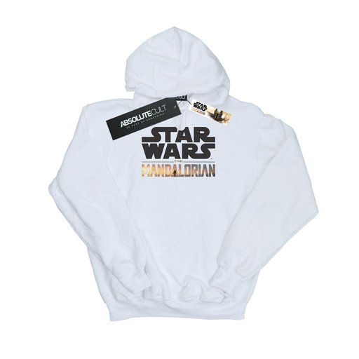 [5059400129724] STAR WARS Sweatshirt com Capuz THE MANDALORIAN Rapaz Branco