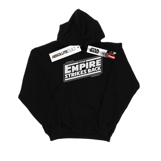 [5059400844665] STAR WARS Sweatshirt com capuz THE EMPIRE STRIKES BACK Menino Preto