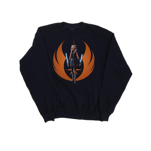 [5059934025097] STAR WARS Sweat CLONE WARS Femme Bleu marine