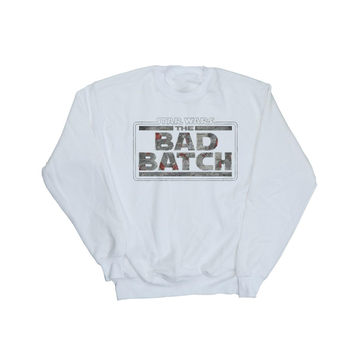 [5059934028432] STAR WARS Sweat THE BAD BATCH Women White