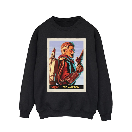 [5059934288942] STAR WARS Sweatshirt The Mandalorian The Marshal Men Black