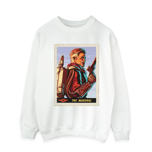 [5059934289031] STAR WARS Sudadera The Mandalorian The Marshal hombre blanco