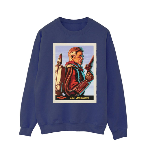 [5059934289208] STAR WARS Sudadera THE MANDALORIAN THE MARSHAL Hombre Azul marino