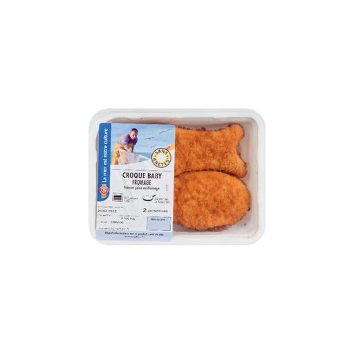 [3250391714087] Breaded fish with cheese 200 g