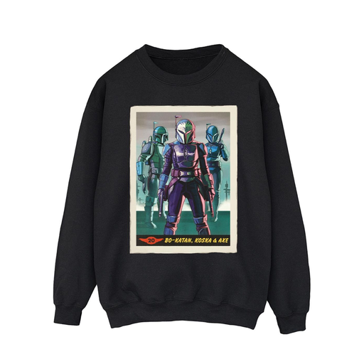 [5059934292345] STAR WARS THE MANDALORIAN Men's Sweatshirt Black