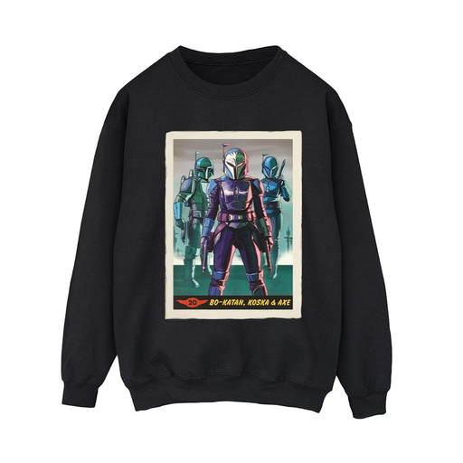 [5059934293090] STAR WARS Sweat THE MANDALORIAN Femme Noir