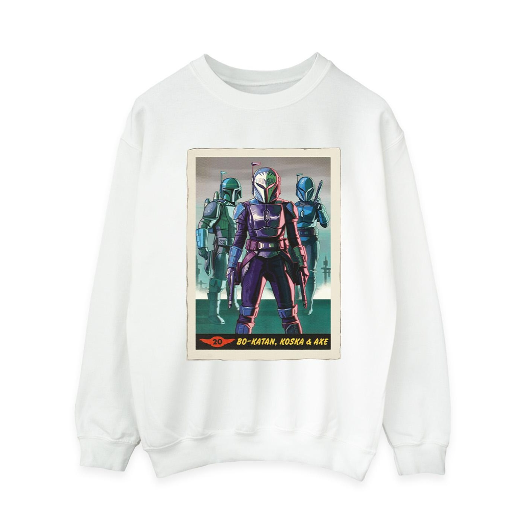STAR WARS Sudadera THE MANDALORIAN Mujer Blanco