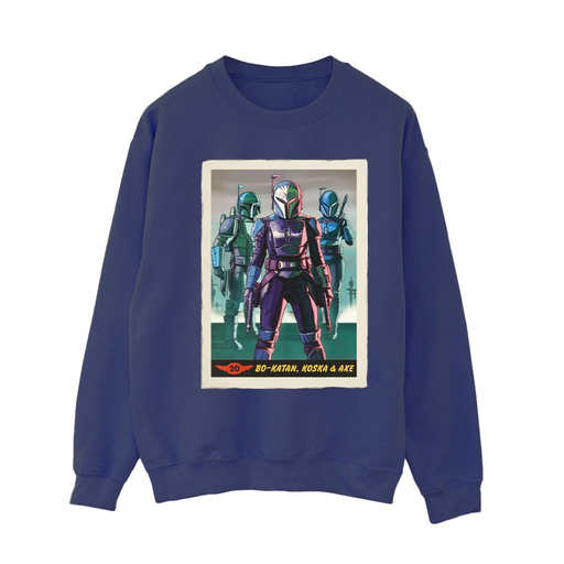 [5059934293236] STAR WARS Sudadera THE MANDALORIAN Mujer Azul marino
