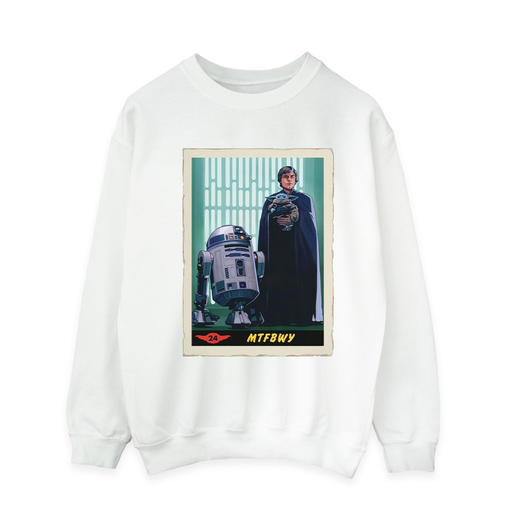 [5059934294462] STAR WARS Sweat THE MANDALORIAN MTFBWY Homme Blanc