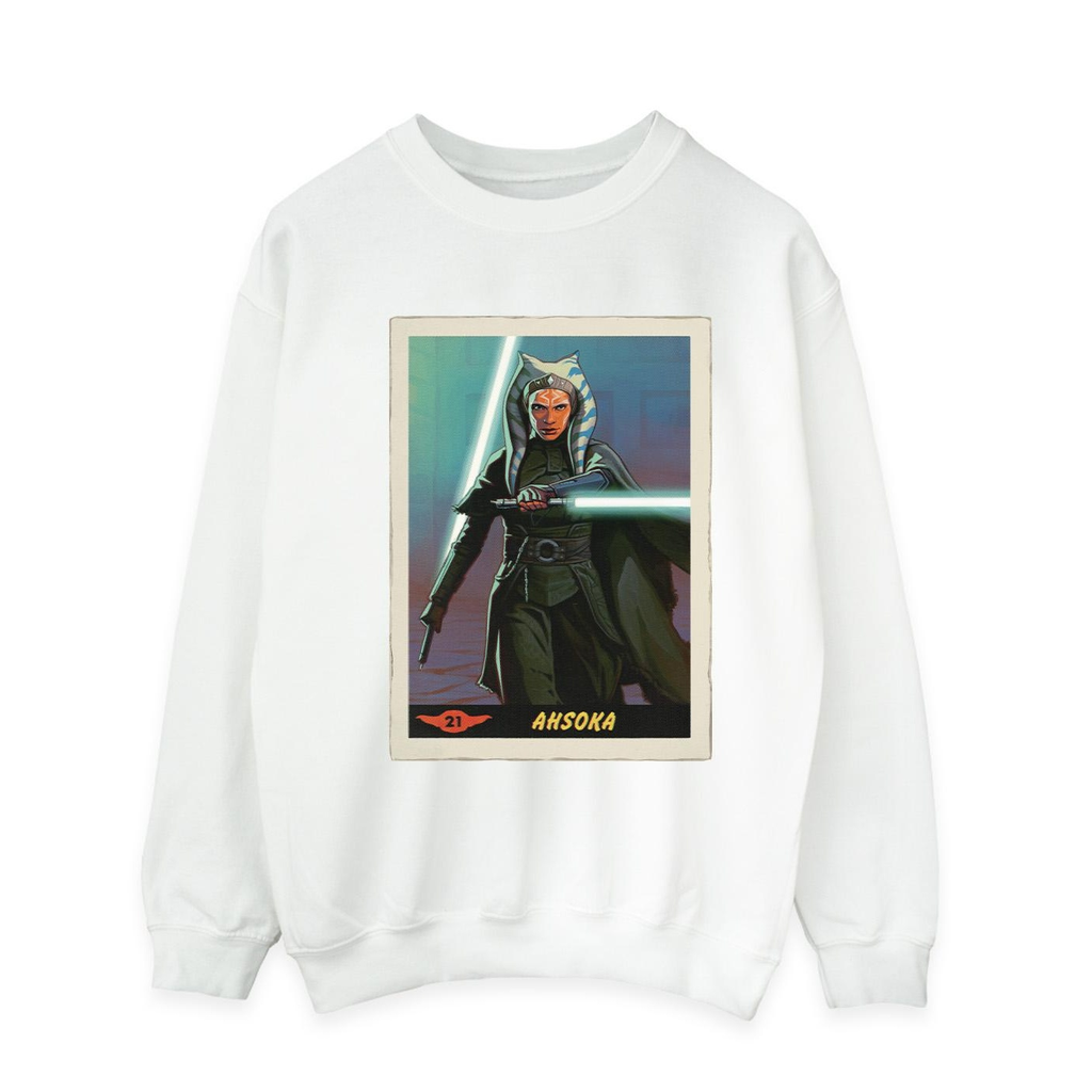 STAR WARS THE MANDALORIAN Men's Sweatshirt White