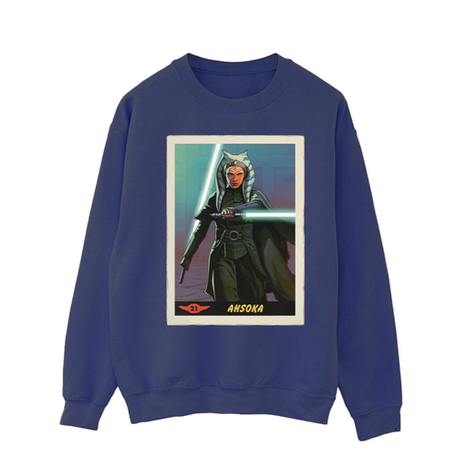 [5059934296701] STAR WARS Sweatshirt THE MANDALORIAN Homem Azul marinho
