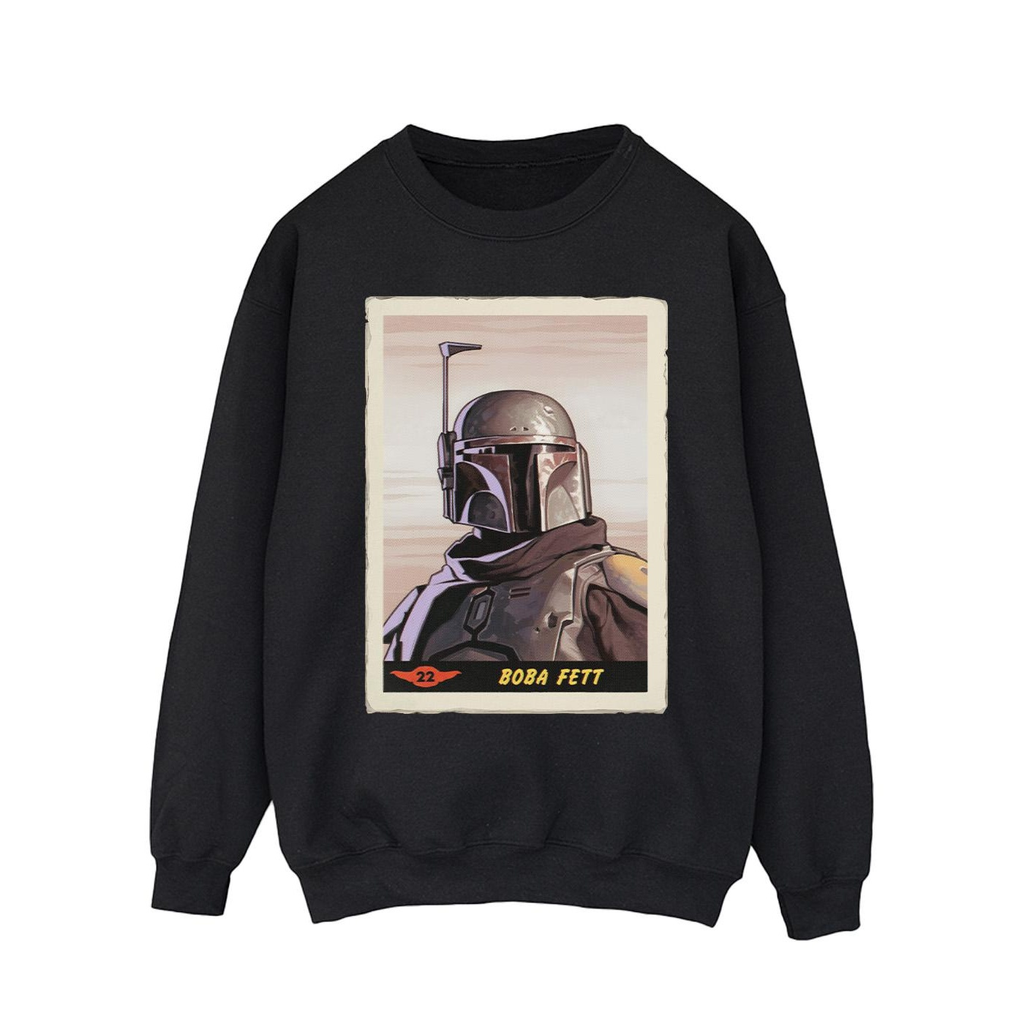 STAR WARS Sweatshirt THE MANDALORIAN Homem Preto
