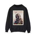 STAR WARS Sweatshirt THE MANDALORIAN Homem Preto