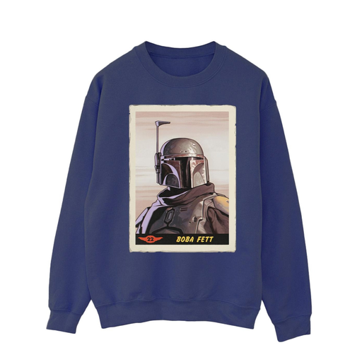 [5059934298798] STAR WARS Sweatshirt THE MANDALORIAN Homem Azul-marinho