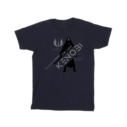 [5059934429666] STAR WARS T-shirt JEDI KNIGHT Homem Azul-marinho