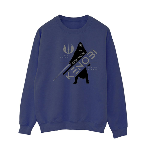 [5059934431027] STAR WARS Sweatshirt JEDI KNIGHT Mulher Azul marinho
