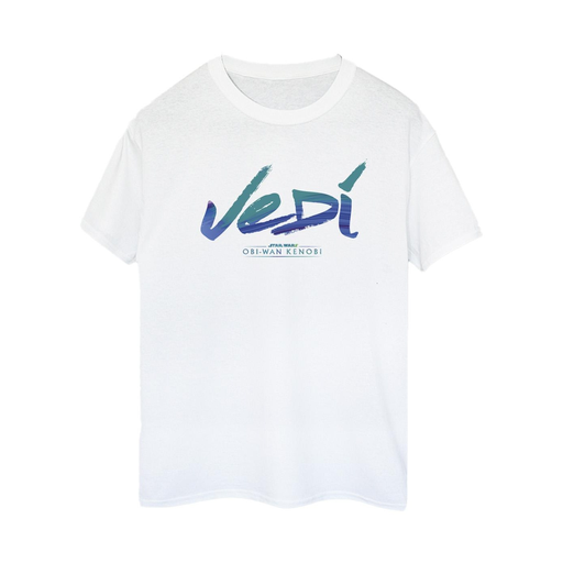 [5059934437975] STAR WARS T-shirt JEDI Mulher Branco