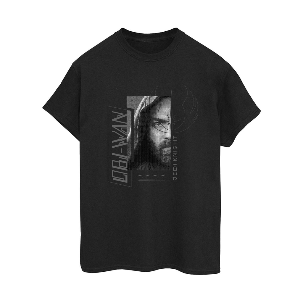 STAR WARS Camiseta JEDI Mujer Negro