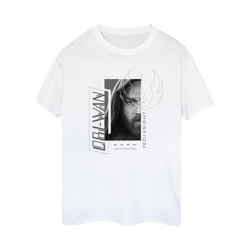 [5059934442856] STAR WARS T-shirt JEDI Mulher Branco