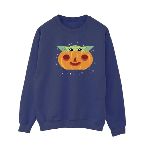 [5063153033238] STAR WARS Sudadera THE MANDALORIAN Mujer Azul marino