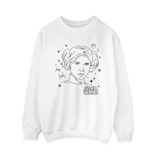 [5063153126572] STAR WARS Sweatshirt EPISODE IV: A NEW HOPE Mulher Branco