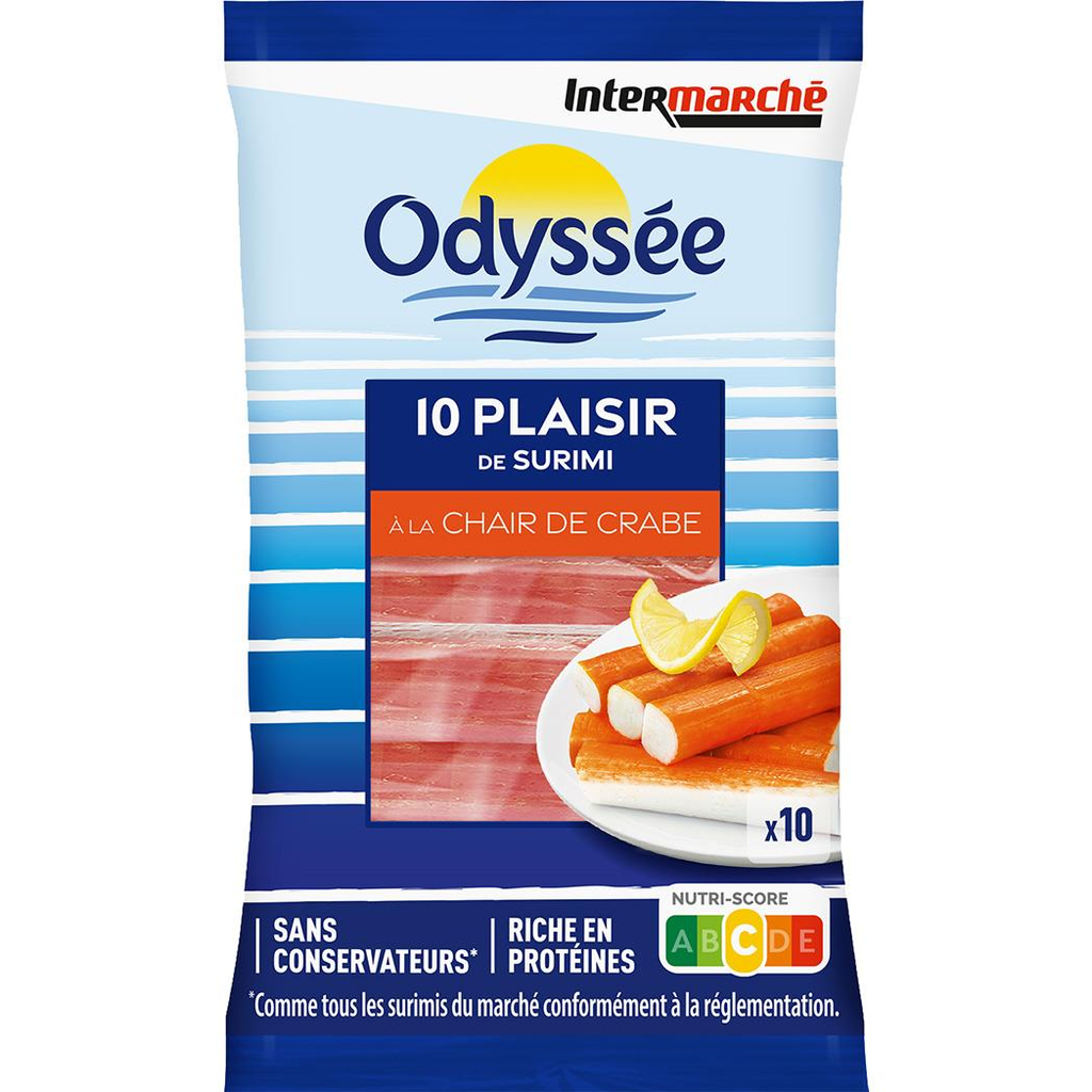 ODYSSÉE Surimi with crab meat flavor 170 g
