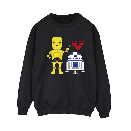 [5063153555280] STAR WARS Sweatshirt Mulher Preto