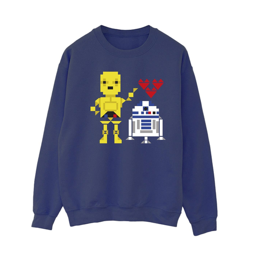 [5063153555426] STAR WARS Sweatshirt Senhora Azul marinho