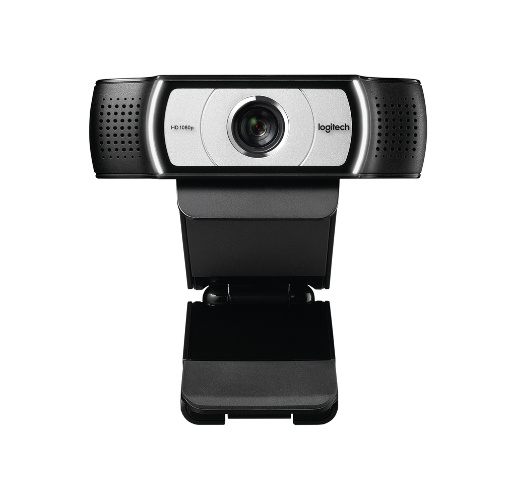 LOGITECH Webcam Professionnelle Full Hd C930e Noire 9,4 X 7,1 X 4,3cm