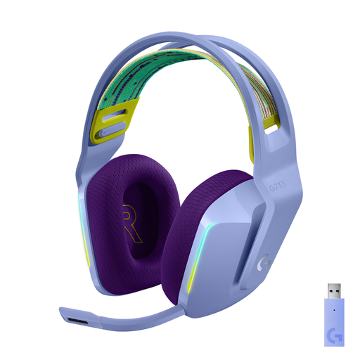 [5099206089549] LOGITECH Wireless Gaming Headset Lightspeed G733 RGB Violet