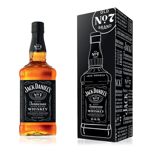 [5099873226261] JACK DANIEL'S Coffret Whiskey Tennessee Old N°7 0.7 L