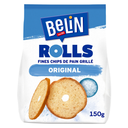 BELIN Bolachas aperitivas finas chips de pão torrado original Rolls 150 g